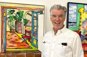 Ο Πιρς Μπρόσναν παρουσίασε την πρώτη του έκθεση ζωγραφικής - Το μήνυμα του αυστραλού ηθοποιού προς όσους τον στήριξαν στο νέο του βήμα.