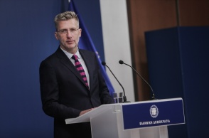 Ο εκπρόσωπος Τύπου της ΝΔ, Άκης Σκέρτσος