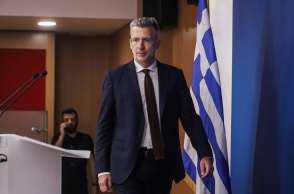 Ο εκπρόσωπος Τύπου της ΝΔ, Άκης Σκέρτσος