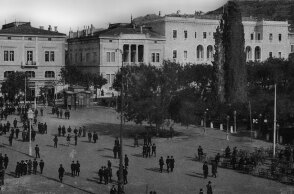 Η πλατεία Συντάγματος, αρχές του 20ού αιώνα (1912 ή νωρίτερα)