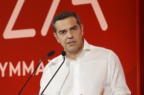 Ο πρόεδρος του ΣΥΡΙΖΑ - Προοδευτική Συμμαχία, Αλέξης Τσίπρας