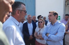 Ο πρόεδρος του ΣΥΡΙΖΑ - Προοδευτική Συμμαχία, Αλέξης Τσίπρας