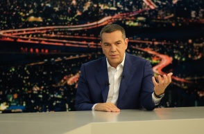 Ο πρόεδρος του ΣΥΡΙΖΑ - Προοδευτική Συμμαχία, Αλέξης Τσίπρας