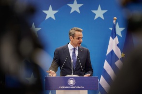 Σύνοδος Κορυφής ΕΕ: Ευκαιρία να χαράξουμε ένα μονοπάτι επαναπροσέγγισης με την Τουρκία στη συνάντηση με Ερντογάν, δηλώνει ο Κυριάκος Μητσοτάκης.