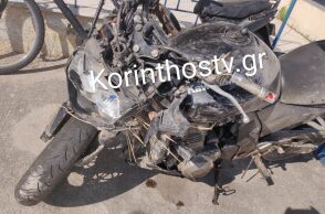 Η μηχανή στην οποία επέβαινε ο 20χρονος που σκοτώθηκε σε τροχαίο δυστύχημα
