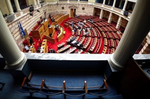 Άποψη της Βουλής από τα θεωρεία