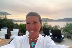 H Stellene Volandes, editor in chief του περιοδικού Town and Country