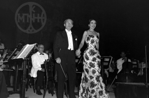 Η Μαρία Κάλλας στο Ηρώδειο το 1957