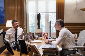 Αυτοδιοικητικές εκλογές 2023 - Κυριάκος Μητσοτάκης μετά τη συνάντηση με τον υποψήφιο περιφερειάρχη Αττικής Νίκο Χαρδαλιά: «Είμαι βέβαιος ότι θα τα καταφέρει».