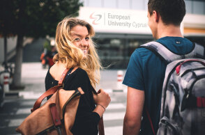 Φοιτητές στο Ευρωπαϊκό Πανεπιστήμιο Κύπρου
