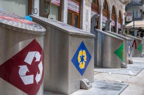 350 συστήματα βυθιζόμενων κάδων άρχισαν να τοποθετούνται στην Αθήνα