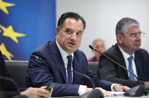 Ο υπουργός Εργασίας, Άδωνις Γεωργιάδης