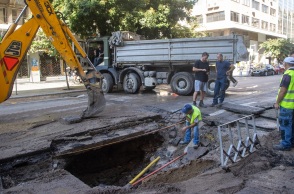 Θεσσαλονίκη: Πλήρης υδροδότηση μετά τις 23:30 στο τμήμα του κέντρου που έχει προβλήματα μετά τη θραύση αγωγού ύδρευσης στην οδό Ερμού.