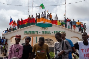 Διαδηλωτές στον Νίγηρα