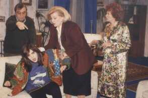 Στιγμιότυπο από τα παρασκήνια της σειράς «Το Ρετιρέ»