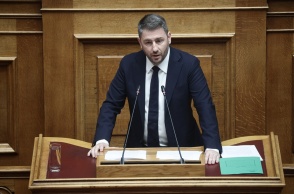 Ο πρόεδρος του ΠΑΣΟΚ-ΚΙΝΑΛ, Νίκος Ανδρουλάκης