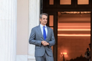 Ο Έλληνας πρωθυπουργός Κυριάκος Μητσοτάκης
