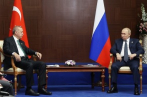 Τουρκία: Ο Ερντογάν θα επισκεφτεί σύντομα το Σότσι με στόχο την επιστροφή της Μόσχας στη συμφωνία της Μαύρης Θάλασσσας για την εξαγωγή ουκρανικών σιτηρών.