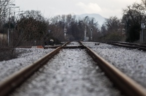 Ράγες σιδηροδρόμου