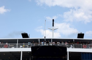 Blue Horizon: Η πρώτη δημόσια δήλωση του ύπαρχου που έσπρωξε τον 36χρονο Αντώνη - Τι είπε για τα τραγικά γεγονότα που συνέβησαν στον καταπέλτη του πλοίου.