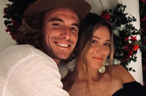 Η Πάουλα Μπεντόσα και ο Στέφανος Τσιτσιπάς