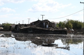 Κακοκαιρία Daniel - Θεσσαλία: Το μπαλάκι των ευθυνών για το σπάσιμο του αναχώματος στον ποταμό Καλέντζη - Τι υποστηρίζουν δήμος και περιφέρεια.