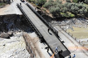  Νέα αιτήματα για την τοποθέτηση και άλλων γεφυρών Μπέλεϋ σε περιοχές που επλήγησαν από τις πλημμύρες