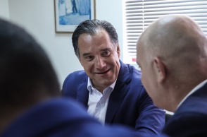 Ο υπουργός Εργασίας, Άδωνις Γεωργιάδης