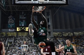 Ο Παναθηναϊκός πήρε τη νίκη απέναντι στην Μπάγερν με 80-73 και την πρόκριση για τον τελικό του 5ου τουρνουά «Παύλος Γιαννακόπουλος».