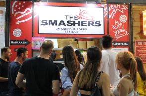 τα Smashers Burgers στο Burger Fest