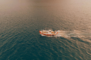 Ψαράς στην Αμοργό