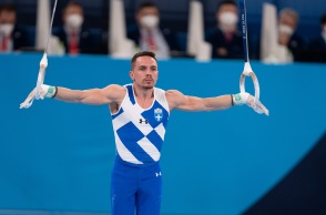 Το ασημένιο μετάλλιο στους κρίκους κατέκτησε ο Λευτέρης Πετρούνιας στον έκτο διαδοχικό τελικό της μεγάλης αθλητικής καριέρας του σε Παγκόσμιο Πρωτάθλημα γυμναστικής.