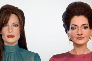 Αντζελίνα Τζολί - Μαρία Κάλλας: Οι δημιουργίες του καλλιτέχνη Θόδωρου Κοκκινίδη εκτίθενται στο μουσείο κέρινων ομοιωμάτων, στα Κηπιά Καβάλας του δήμου Παγγαίου.