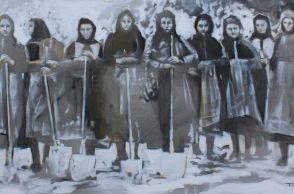 Ο εικαστικός Τάσος Δήμος μιλάει για την ατομική του έκθεση «Το Έπος του ‘40» που παρουσιάζεται στο Πολεμικό Μουσείο από τις 28 Οκτωβρίου