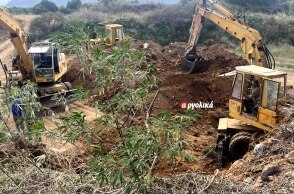 Μπουλντόζες σε σημείο του Άργους για τον εντοπισμό θησαυρού