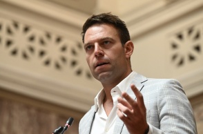 Ο πρόεδρος του ΣΥΡΙΖΑ, Στέφανος Κασσελάκης