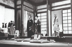 Στιγμιότυπο από την ιστορική πρώτη παράσταση της Λυρικής Σκηνής, Μαντάμα Μπαττερφλάι