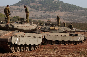 Ισραηλινά τανκ στα σύνορα με τον Λίβανο
