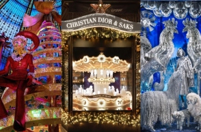 βιτρίνες ξένων πολυκαταστημάτων