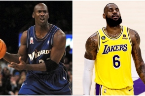 Μάικλ Τζόρνταν και ΛεΜπρόν Τζέιμς