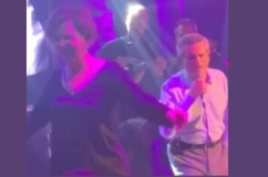 Η Όλγα Γεροβασίλη χορεύει ζεϊμπέκικο δίπλα στον Γιώργο Μαργαρίτη