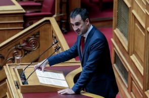 Ο επικεφαλής της Κοινοβουλευτικής Ομάδας της Νέας Αριστεράς, Αλέξης Χαρίτσης