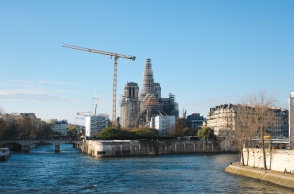 Εργασίες αποκατάστασης στην Παναγία των Παρισίων