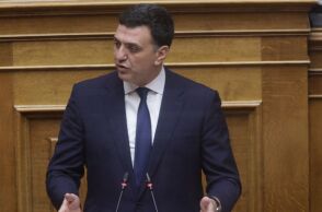 Ο Βασίλης Κικίλιας στην ομιλία του στη Βουλή επί του κρατικού προϋπολογισμού 2024 