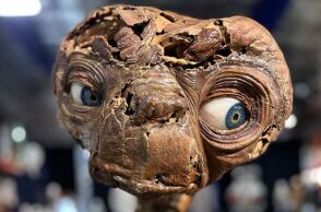 Το μηχανικό κεφάλι του Ε.Τ. από την οσκαρική ταινία επιστημονικής φαντασίας του Στίβεν Σπίλμπεργκ πουλήθηκε έναντι 635.000 σε δημοπρασία.