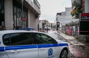 Αποκλεισμένο από αστυνομικούς το σημείο των πυροβολισμών στο Γκάζι