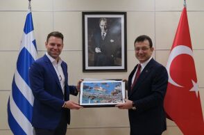 Συνάντηση Κασσελάκη με Ιμάμογλου στην Κωνσταντινούπολη