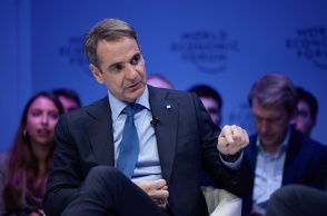 Ο Κυριάκος Μητσοτάκης στο Παγκόσμιο Οικονομικό Φόρουμ στο Νταβός