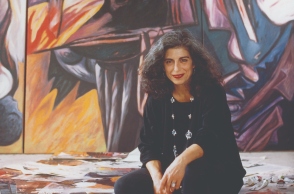 Η ζωγράφος Ηρώ Κανακάκη
