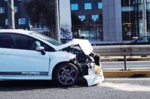 Τροχαίο ατύχημα επί της λεωφόρου Κηφισίας στο Μαρούσι